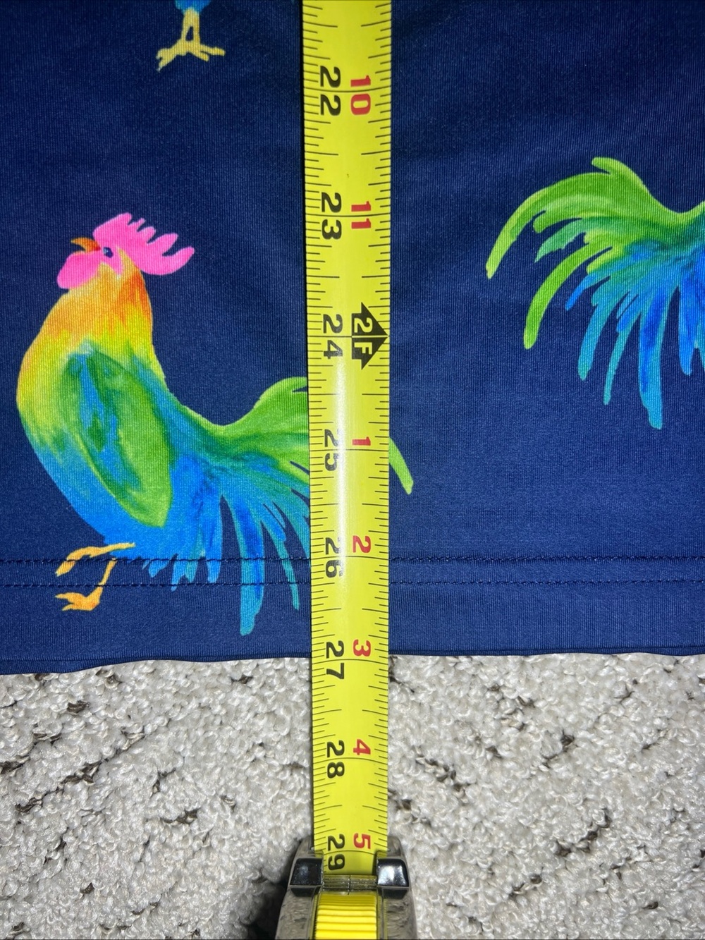 Chubbies Polo Shirt Men's Size Medium Colorful Rooster Graphic - Picture 7 of 7